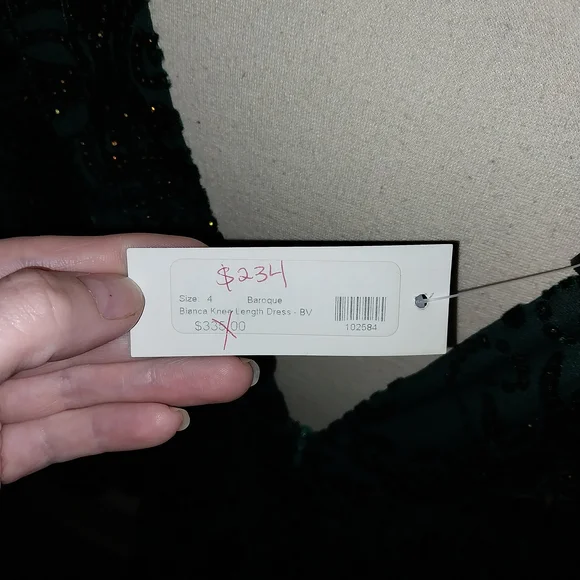 Trashy Diva Baroque Velvet Dress 4 Nwt - Picture 2 of 5